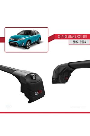 Suzuki Vitara 2015 ve Sonrası ile uyumlu ACE-2 Ara Atkı Tavan Barı SİYAH
