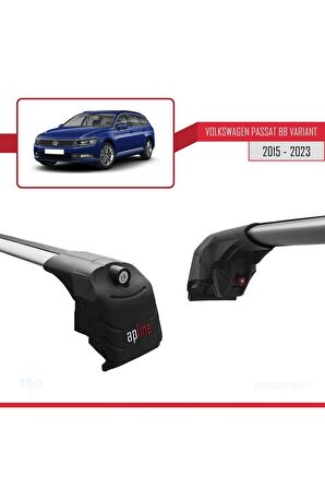 Volkswagen Passat VARIANT (B8) 2015-2023 Arası ile uyumlu ACE-2 Ara Atkı Tavan Barı GRİ