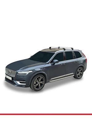 Volvo XC90 2015 ve Sonrası ile uyumlu ACE-2 Ara Atkı Tavan Barı GRİ