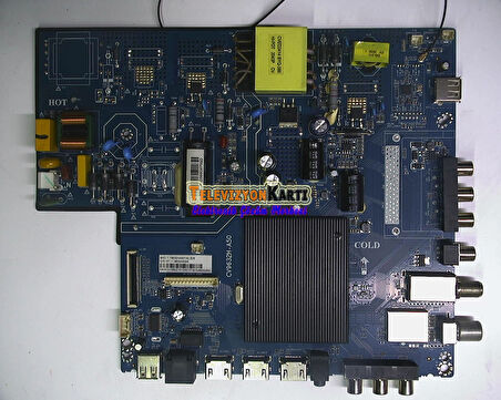 CV9632H-A50 , TP202101-568 , Telenova 50U9001 Ultra HD (4K) TV , Main Board , CV500U1-T01