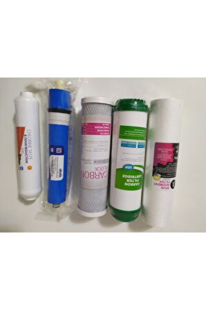 Açık Kasa Cihazlara Uyumlu Filtre Takımı 5 Li Set Nsf Belgeli Ürünler