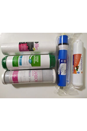 Açık Kasa Cihazlara Uyumlu Filtre Takımı 5 Li Set Nsf Belgeli Ürünler