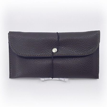 Suni Deri Kese / Koyu Kahve