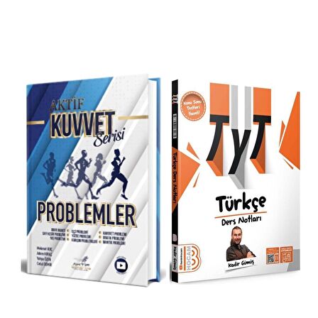 Benim Hocam TYT Türkçe Video Ders Notları ve Aktif Ögrenme Problemler 2 Kitap Set