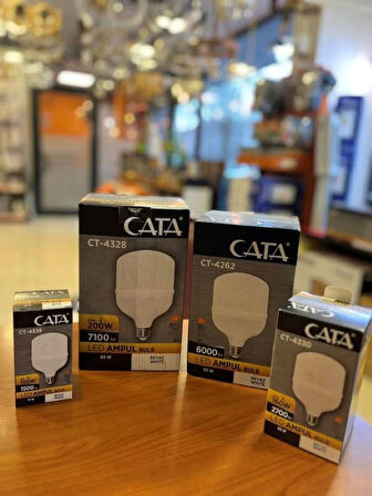 CATA 65W TORCH LED AMPUL 7100LM BEYAZ-6400K