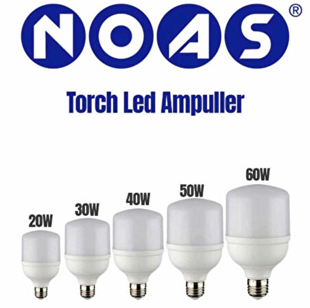 NOAS 30W TORCH LED AMPUL 2930 LM-6500K BEYAZ IŞIK