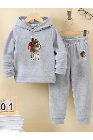 Kışlık Erkek Çocuk Eşofman Takımı 5 6 7 8 9 10 11 12 Yaş Futbol