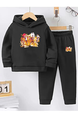 Kışlık Erkek Çocuk Eşofman Takımı 5 6 7 8 9 10 11 12 Yaş Futbol