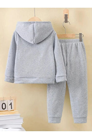 Kışlık Kız Erkek Çocuk Eşofman TakımıSnoopy 5 6 7 8 9 10 11 12 yaş