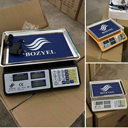 40 KG MANAV-MARKET ÇELİK KEFELİ TERAZİ
