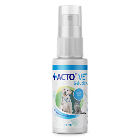 ACTO® VET SOLUTION 50 ML | Evcil Hayvanlar için Yara İyileştirme Solüsyonu