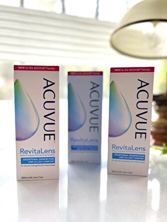 Revitalens Dezenfektan Lens Solüsyon 360 ML 2 ADET ( 03/2024 - 06/2024 )