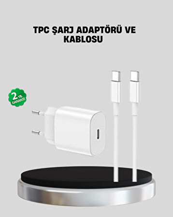 iOS Uyumlu 20W USB-C Hızlı Şarj Cihazı Telefon ve Tablet İçin