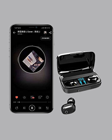 A10s TWS Bluetooth 5.0 Kulaklık – Powerbank’li Şarj Kutusu, Dokunmatik Kontrol, Gerçek Stereo