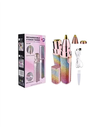 Kaş ve Yüz Epilation Aleti – Kolay Kullanımlı, Portatif Shaver USB Şarjlı