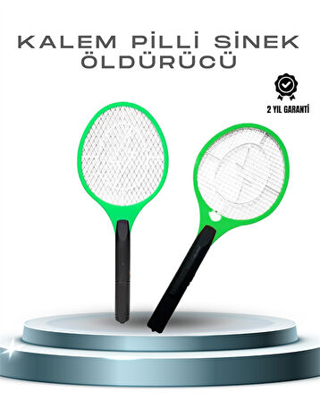 Pil Gücünde Elektronik Sinek Öldürücü – Kan Lekesi Bırakmayan Temiz Kullanım