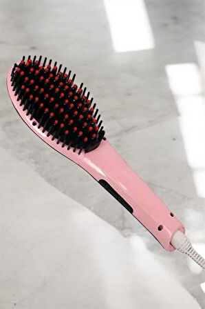 Saç Düzleştirici Tarak Isı Ayarlı Yıpranma Önleyici Düzleştirici Fön Tarak