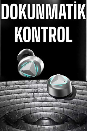 Oyuncu Kulaklığı Bluetooth Bağlantılı ANC Özelliği 5.0 Bluetooth