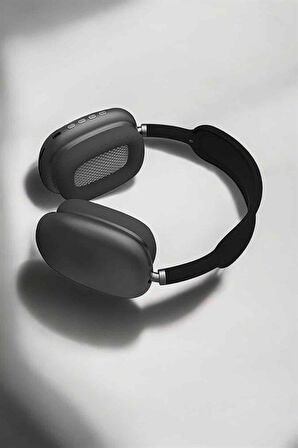 P9 Plus Hi-fi Ses Kalitesi Ayarlanabilir Mikrofonlu Bluetooth Kulaklık Siyah