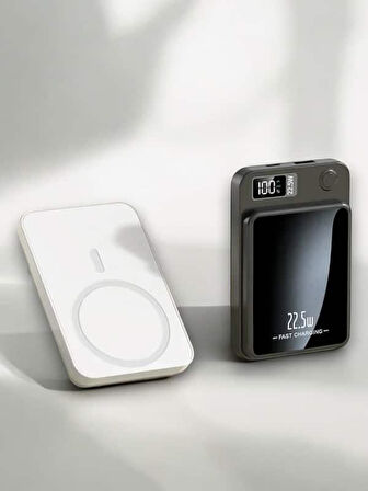 10.000 mAh Wireless Şarjlı Powerbank