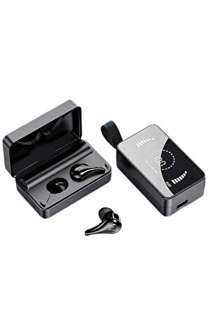 TWS Bluetooth Kulaklık Aynalı Kulaklık Dijital Göstergeli Dokunmatik Kontrol
