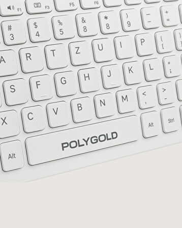 Klavye Mouse Seti Sessiz Kablosuz Türkçe TV  PC Uyumlu