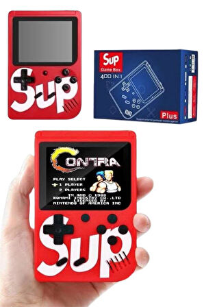 Çocuklara Özel Taşınabilir Sup El Atarisi 400 Oyunlu Nostaljik Oyun Konsolu