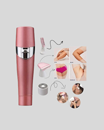 Acısız ve Hassas Tüy Temizleme Cihazı – 3 Başlıklı