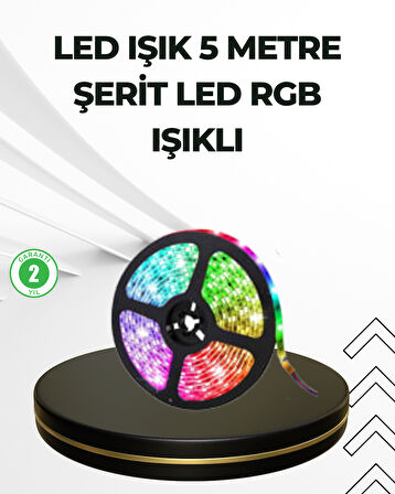 Dekoratif Kumandalı Şerit LED 5 Metre