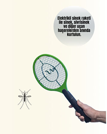 Böcek Önleyici Elektronik Sinek Öldürücü | Üç Katmanlı Güvenlik Izgarası