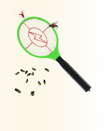 İç ve Dış Mekan Elektrikli Sinek Öldürücü | Hafif ve Ergonomik Tasarım