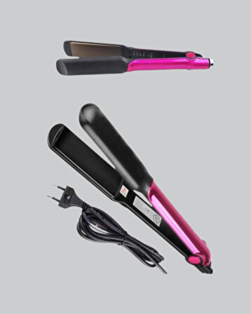 İyonik Saç Düzleştirici – 220°C Isıya Kadar Çıkan, LED Göstergeli ve Eşit Isı Dağılımlı Plaka