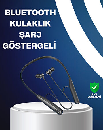 Bluetooth 5.3 Boyun Bantlı Kulaklık – Oyun ve Müzik Modu, SD Kart Desteği