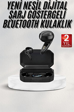 Siyah Profesyonel  Kulaklık HD Mikrofonlu Çağrı Cevaplayabilen