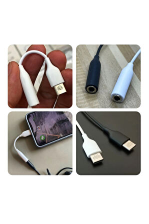 Type-c Uyumlu Kulaklık Dönüştürücü Adaptör Kablo