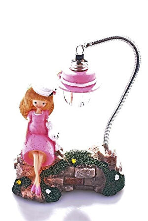  Kaya Üzerine Oturan Kız Biblo C