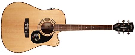 Cort AD880CENSW Kılıflı Elektro Akustik Gitar