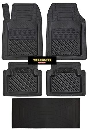 AUDİ Q3 2011 - 2024 KESİLEBİLİR ÜNİVERSAL YÜKSEK KALİTE KOKUSUZ  HAVUZLU OTO PASPAS ADA SİYAH