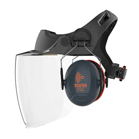 JSP EVOGuard® C2 Endüstriyel Yüz Koruma Sistemi + Kulak koruma