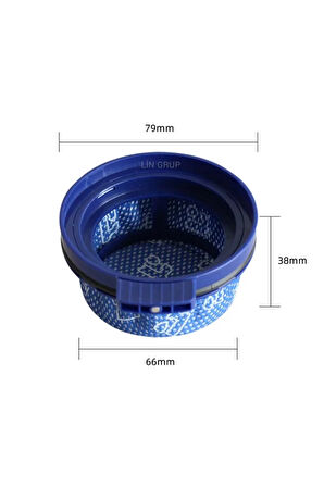 Samsung Bespoke ADB95B VS20A95923W VCA-ADB95 VCA-ADB952 uyumlu Hepa filtre