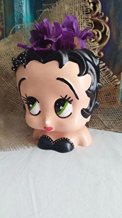 Betty Boop Saksı