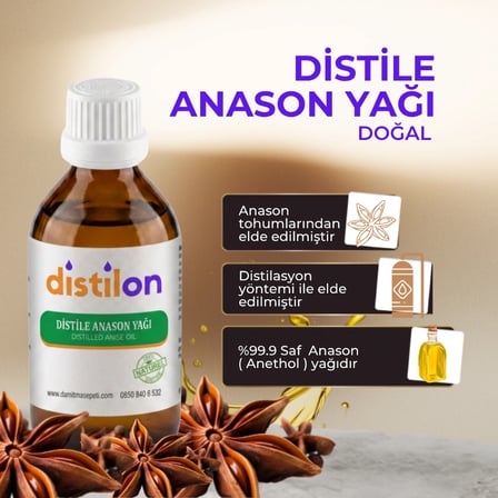 Distilon Distile Anason Yağı 100 ML