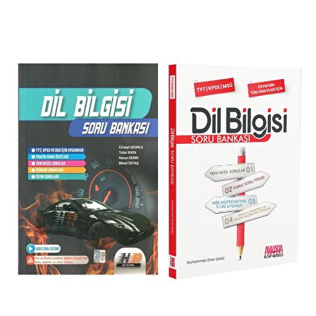 Hız ve Renk ile AKM Dil Bilgisi Soru Bankası Seti 2 Kitap
