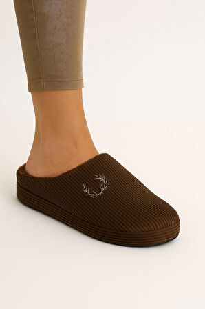 Erkek Kışlık Tüylü Hafif Rahat Ev Terlik