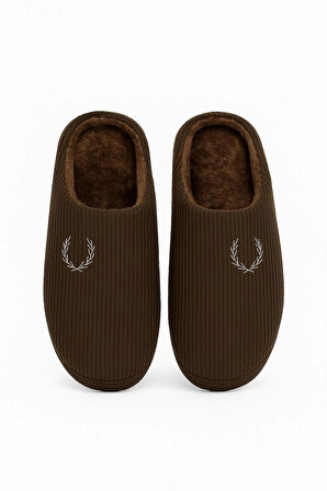 Erkek Kışlık Tüylü Hafif Rahat Ev Terlik