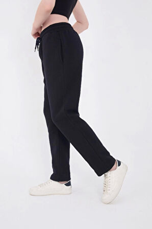 35 AVM Unisex Üç İplik Basic Eşofman Pantolon - Lacivert