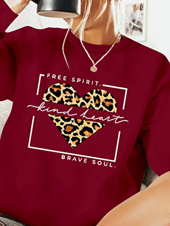 35 AVM Kadın Uzun Kollu Bisiklet Yaka Desenli Viskon Iki Iplik Bluz