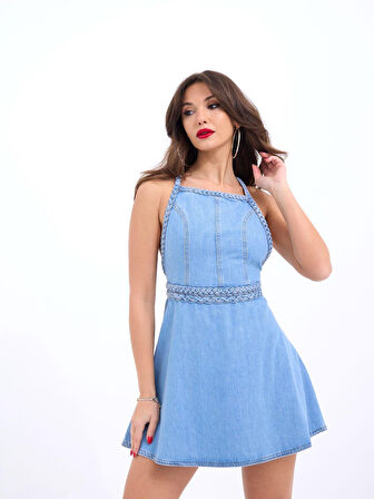 35 AVM 6952 KOT ELBİSE-MAVİ