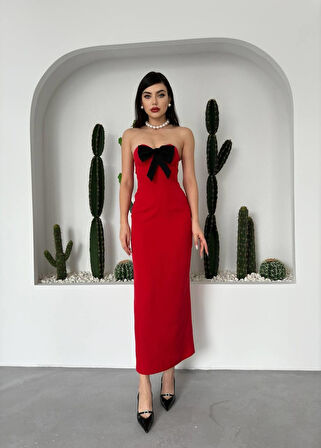 35 AVM Harvoy Straplez Elbise