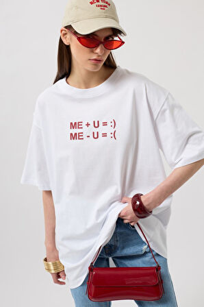 35 AVM Kabartma Baskılı T-Shirt